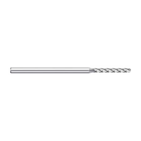 Kodiak Cutting Tools 0.020 Kodiak 3 Flute Long Ball Nose Micro Carbide End Mill 5563124
